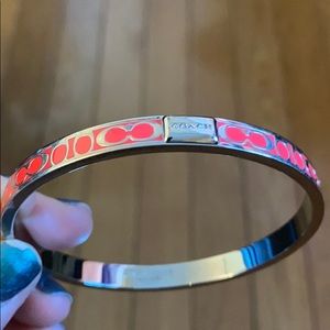 Authentic Pink Coach Bangle